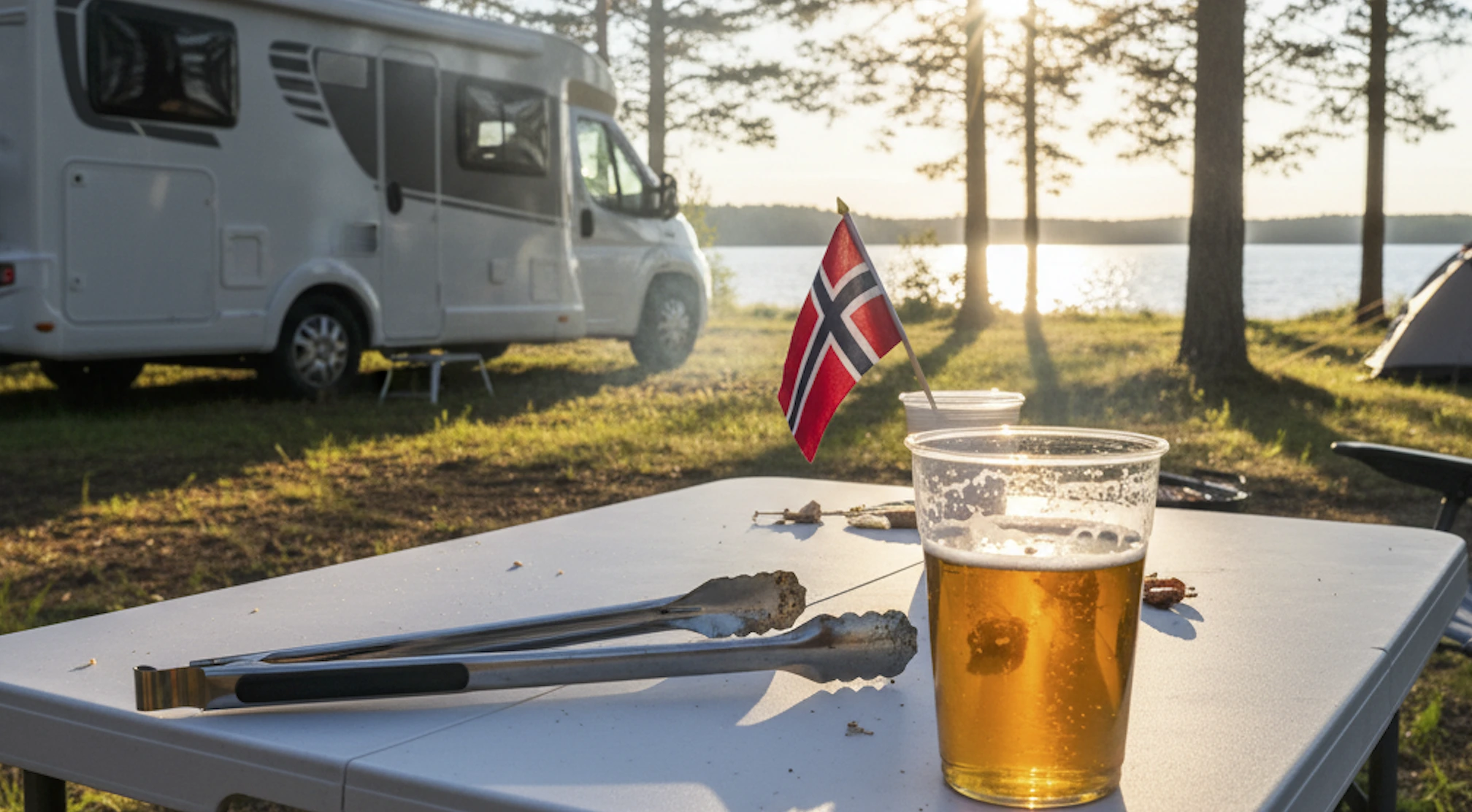 gave til campingfolk