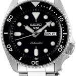 Seiko 5 Sports Herreklokke SRPD55K1 Sort/Stål Ø43 mm